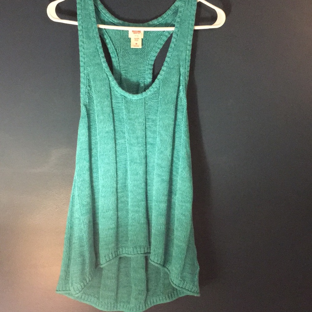 Knitted tank top